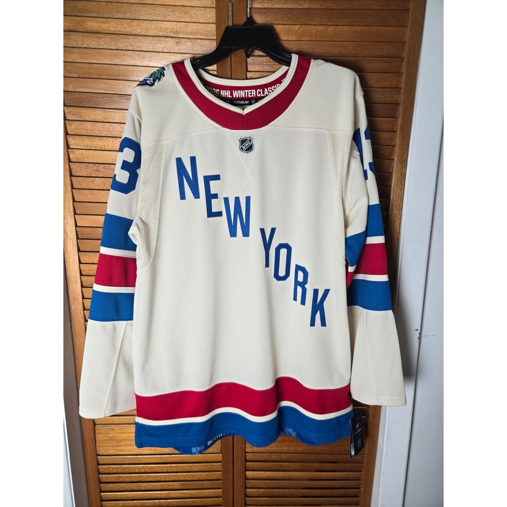 New York Rangers Lafreniere Winter Classic Fanatics Premium Size 52 (Large)